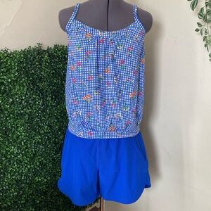 Lands End 2 piece swimsuit Sz 10